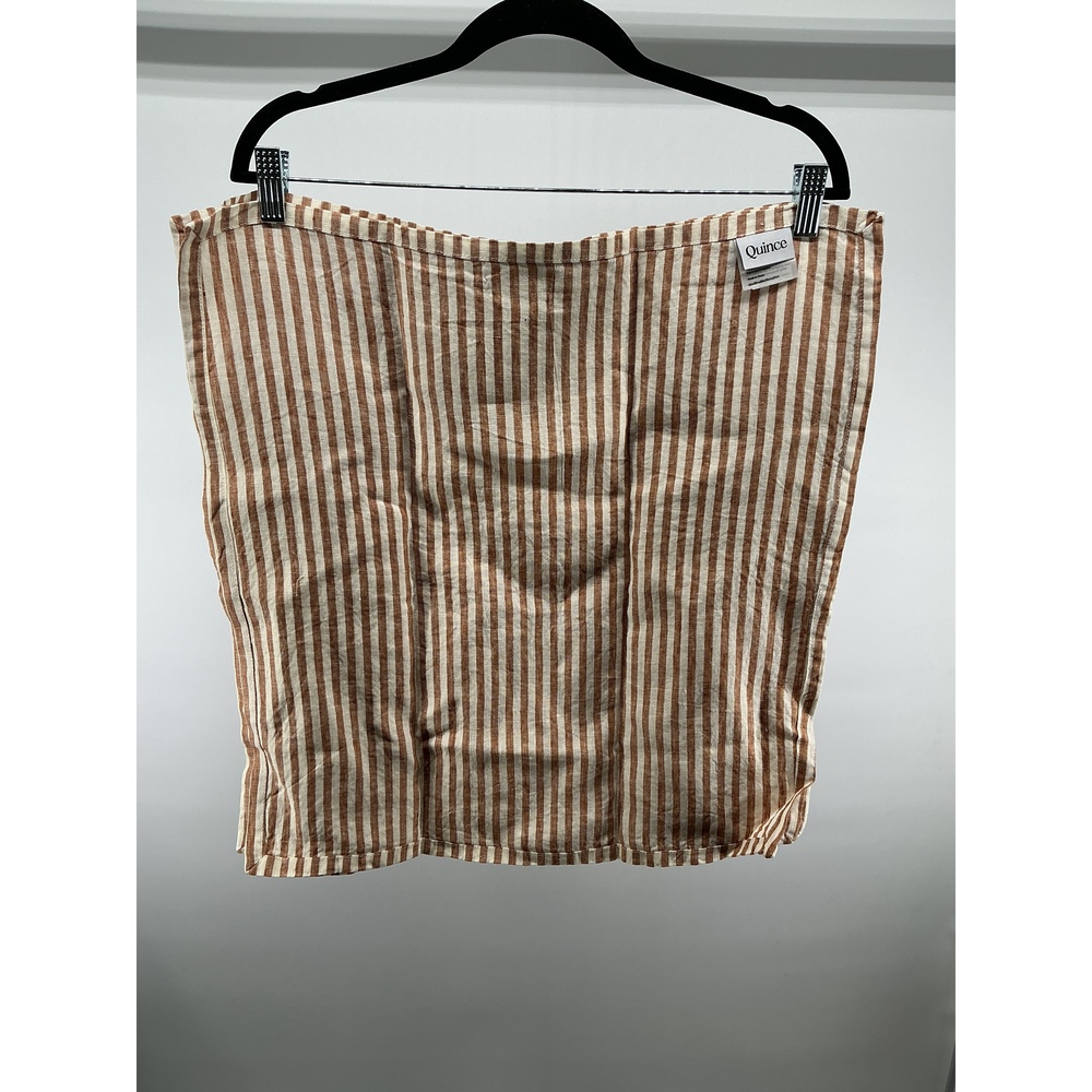 European Linen Stripe Napkins (Set of 12)